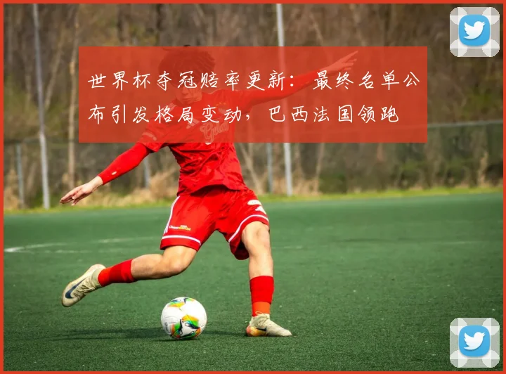 世界杯夺冠赔率更新：最终名单公布引发格局变动，巴西法国领跑